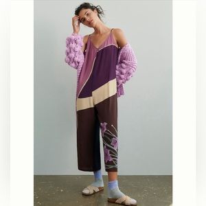 Like new Dolan Anthropologie jumpsuit in abstract print